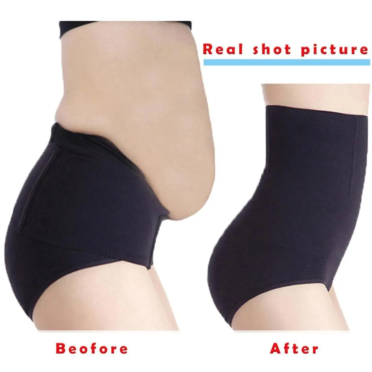 Женское нижнее белье с высокой талией формирующее для похудения и коррекции