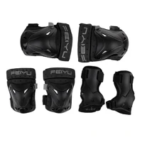 kids adjustable sports safety protective gear set knee pads elbow wrist guards for skating cycling biking skateboard