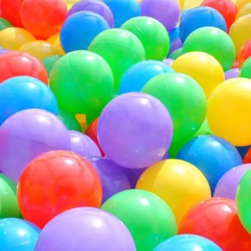 Новый 20/50/100 шт. детские подарки Плавание мини игрушка разноцветными помпончиками