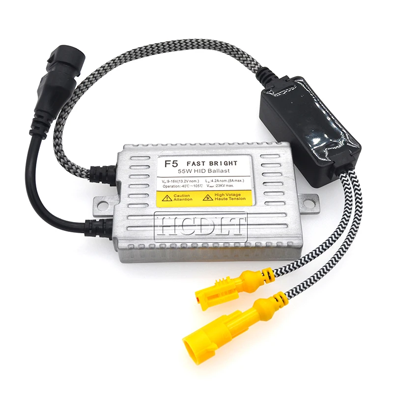 HCDLT 2 шт. AC 55 Вт DLT HID ксеноновый балласт F5 Быстрый Яркий X5 безотказный блок