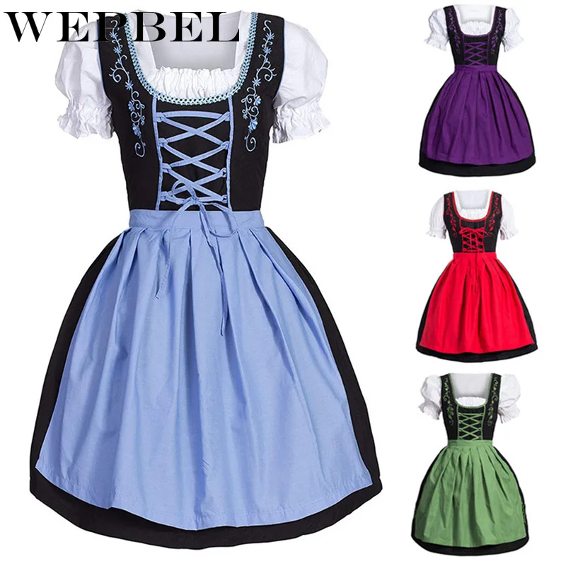 WEPBEL женское платье в стиле лолита винтажном горничной Cos размера плюс