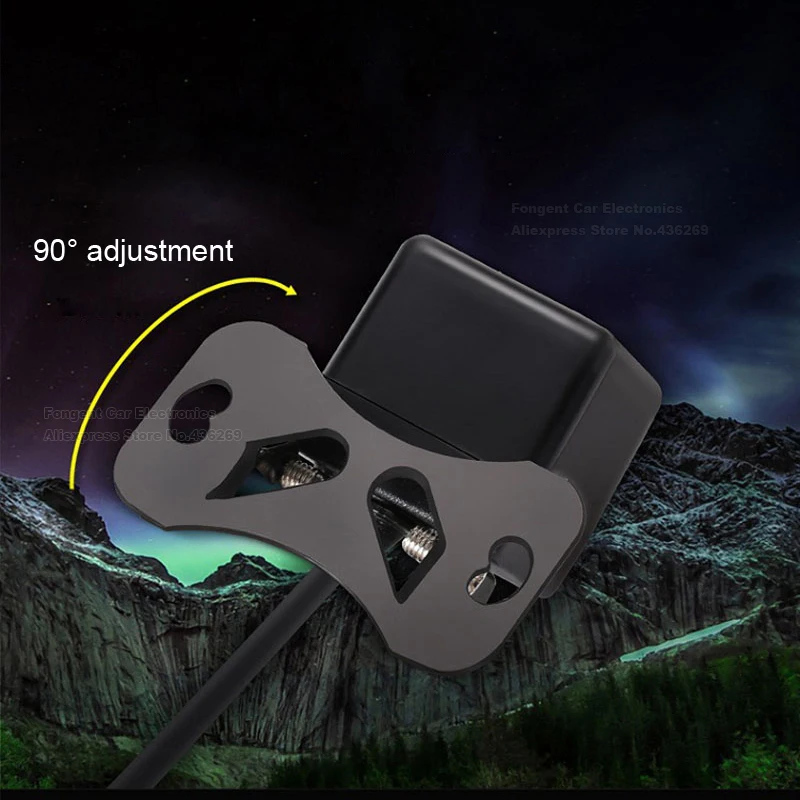 Система помощи при парковке Автомобильная камера заднего вида CCD светодиодный