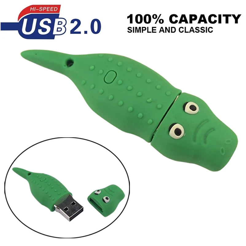 Usb флеш накопитель типа крокодил 4 ГБ 8 16 32 64 ГБ|USB флэш-накопители| |