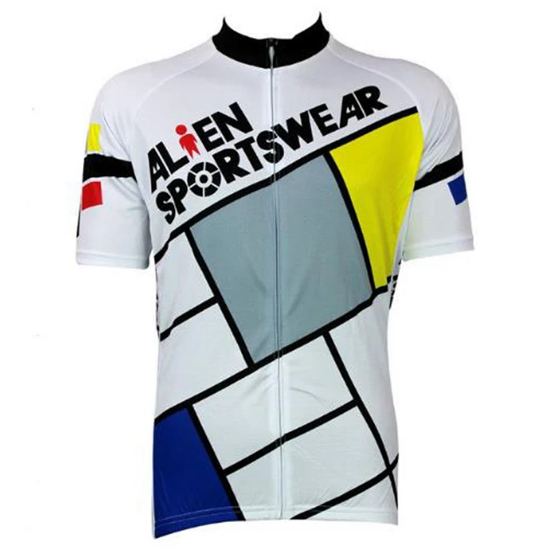 Новинка унисекс летняя футболка с коротким рукавом для велоспорта Мультяшные