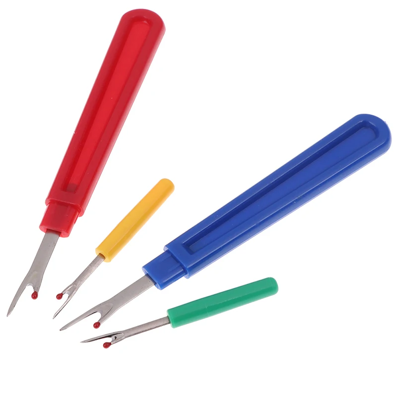4Pcs Plastic Handle Craft Thread Cutter Seam Ripper Stitch Unpicker Sewing Tools Accessories | Дом и сад