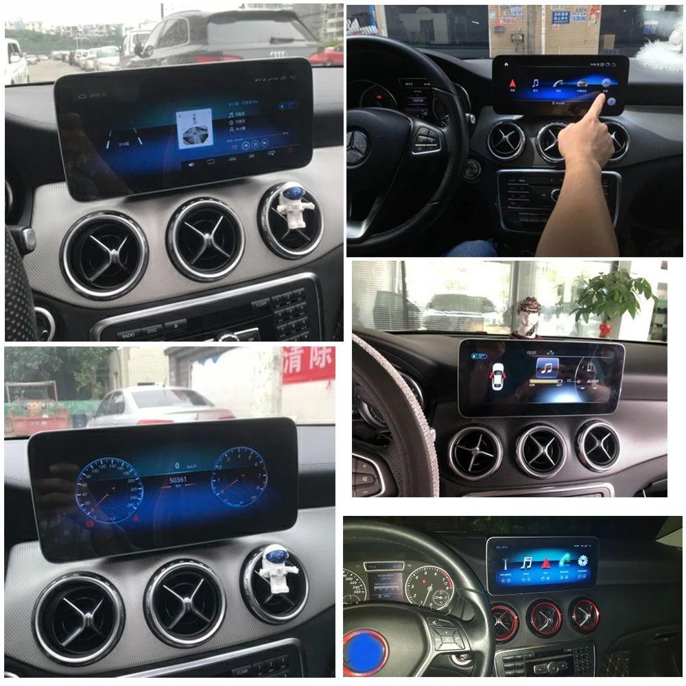 Автомобильный мультимедийный плеер стерео GPS DVD радио навигация Android экран для