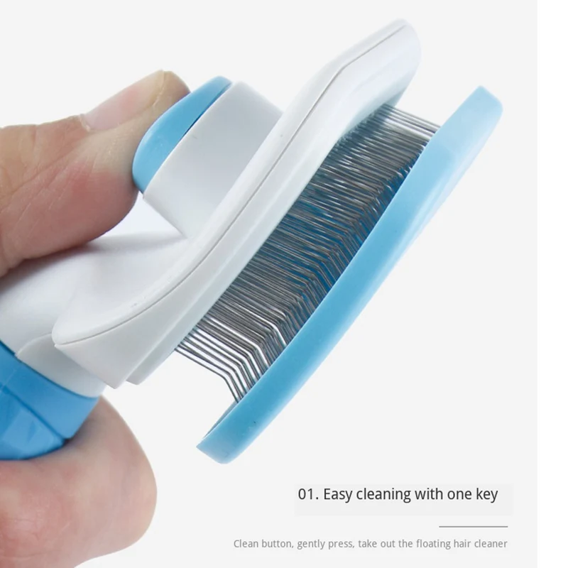 Pet удаляет волоски кошки и собаки расческа волосы короткие Средние щетка