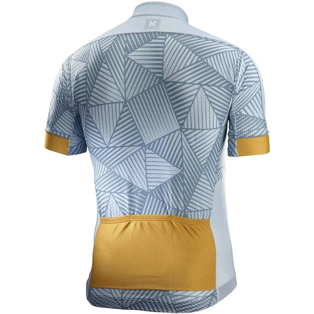 

Men's Short Sleeve Cycling Jersey Grey Bike Jersey Mountain Bike MTB Road Bike Cycling Breathable Sports Clothing Apparel / Athl