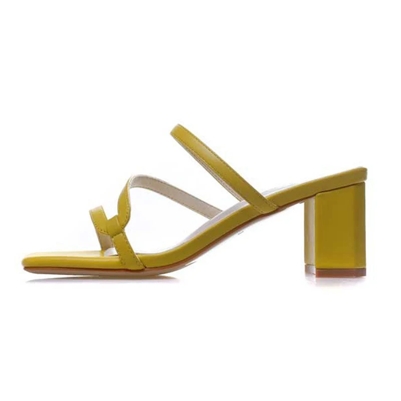 

High Heel Sandals 2021 Summer Fashion Open Toe Shoes Female Thin Belt Thick Heels Party Casual Females Shoes Pumps