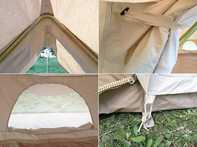 Палатка DANCHEL на 10 12 человек большая водонепроницаемая 6*4 м|tent cotton|bell tentdesign tent |