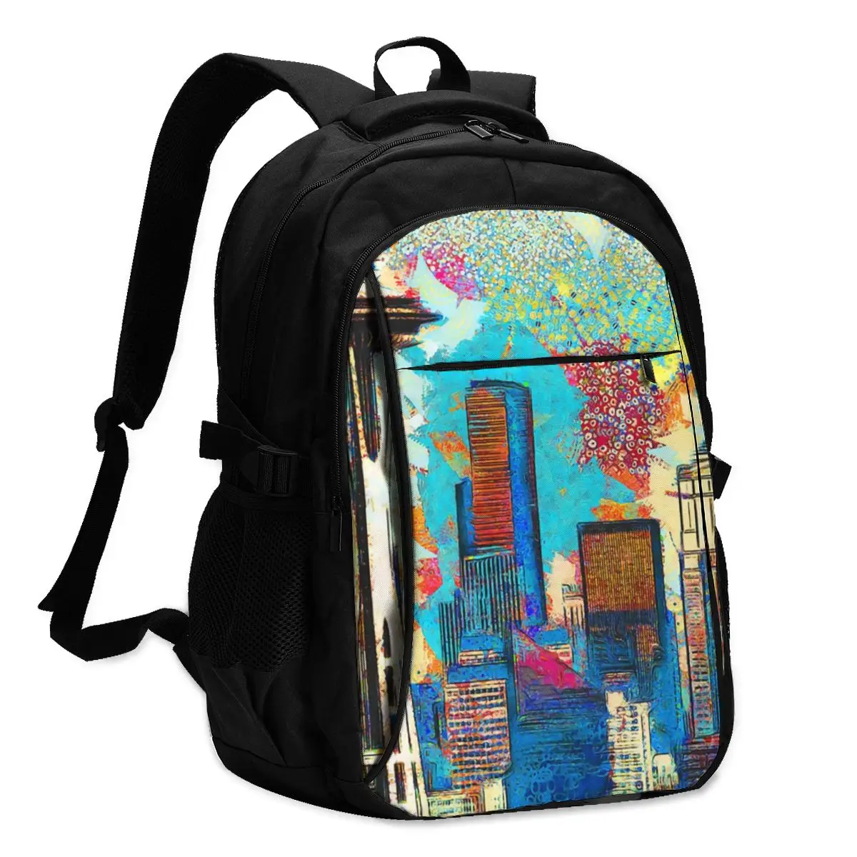 

Klimt Backpacks Lightweight Cool Charger USB Backpack Primary School Teen Bags