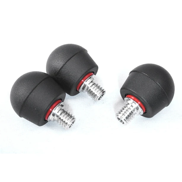 6 шт нержавеющий штатив монопод шип с шайбами совместимый для UNC 3/8 дюймов винт