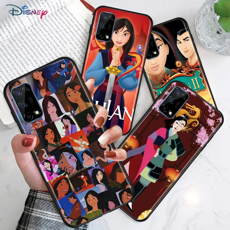 

Disney Cartoon Animation Mulan For Honor V9 Play 3E 8S 8C 8X MAX 8A 2020 Prime 8 7S 7A Pro 7C Soft TPU Silicone Black Phone Case