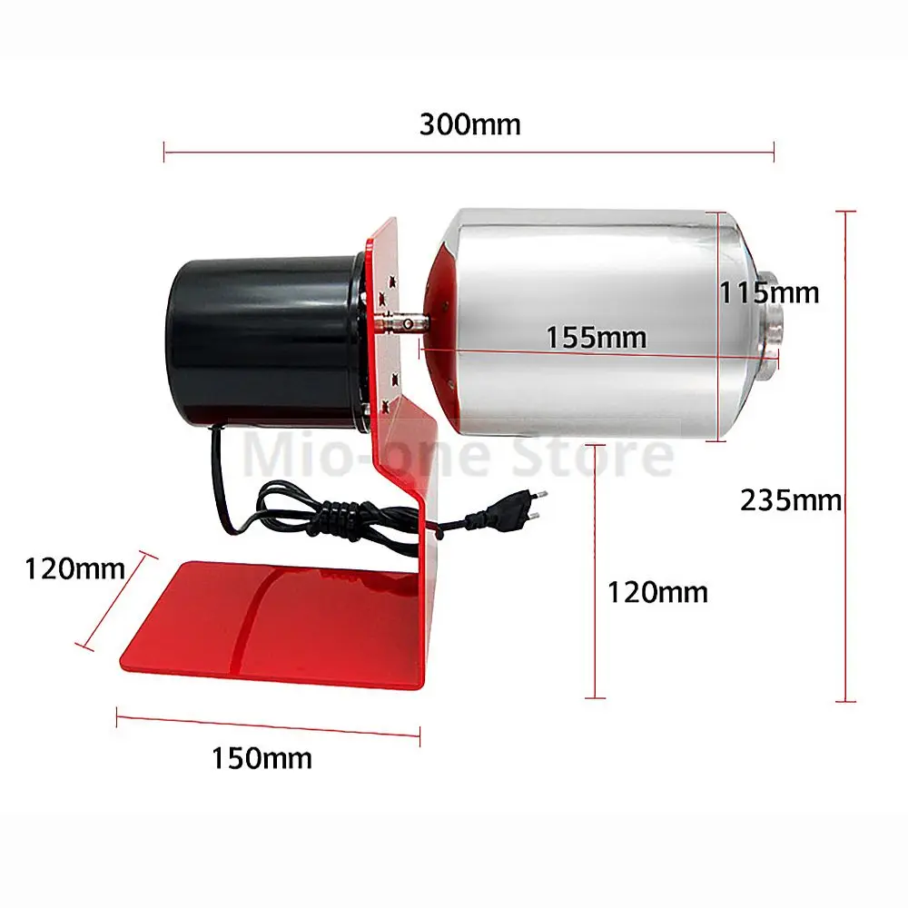 Газовое нагревание Кофе Жаровня 304 нержавеющая сталь жаровня Плита Топ бытовой