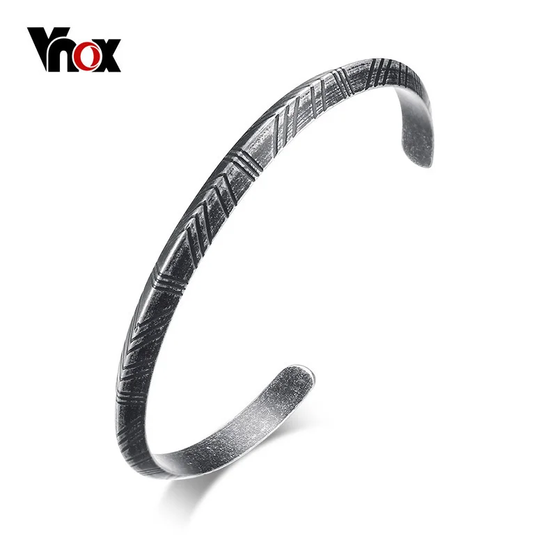 Браслет манжета унисекс из нержавеющей стали в стиле викингов|stainless steel|bracelet