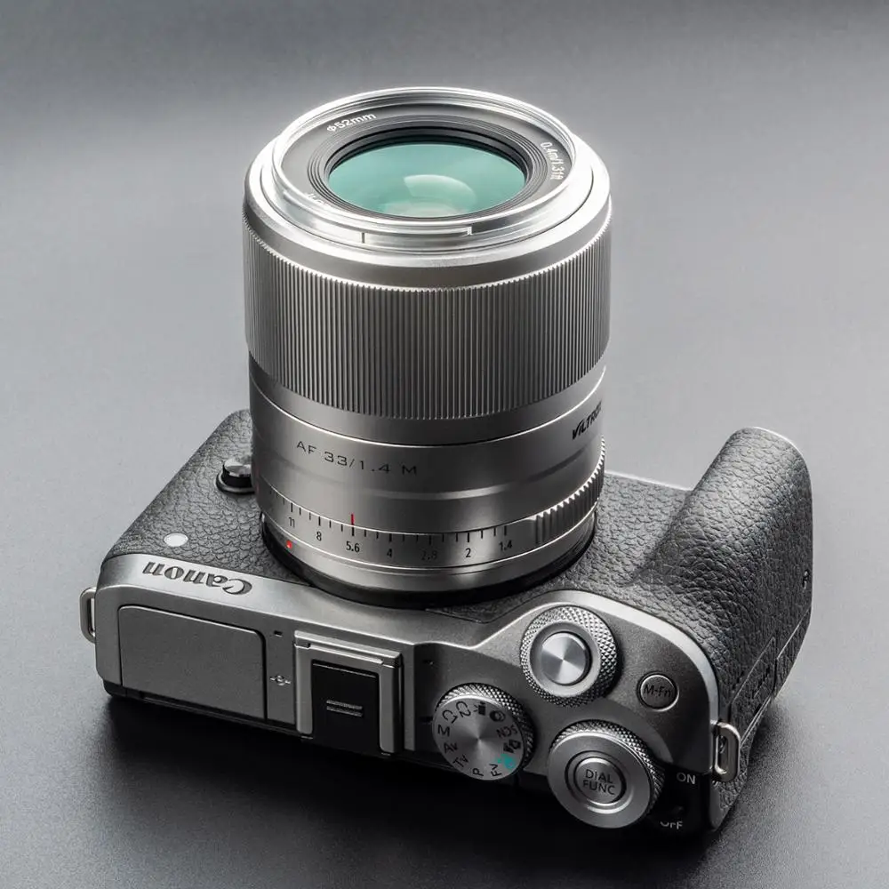 APS C объектива Viltrox AF 33 мм f1.4 STM для Canon EOS M mount беззеркальная камера M5 M6 Mark II M200