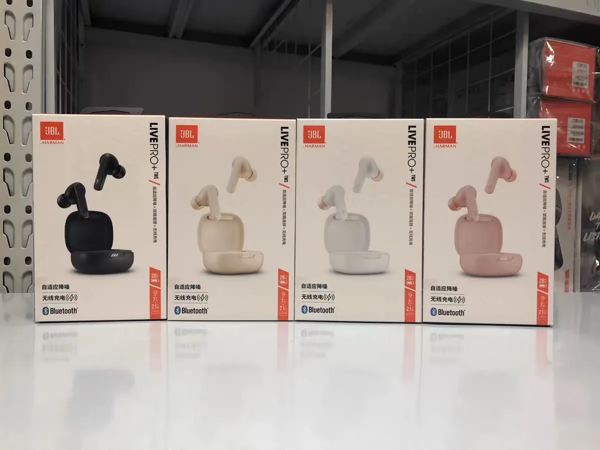 

Беспроводная Bluetooth-гарнитура JBL Live Pro TWS с активным шумоподавлением