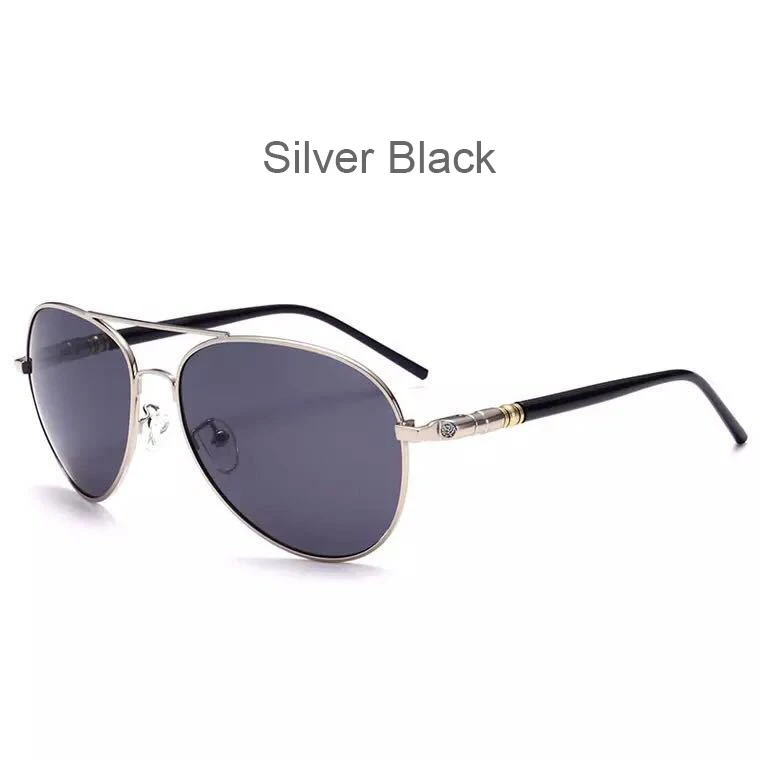C3 silver black Пилот фотохромные солнцезащитные очки для мужчин вождения TAC изменение цвета Пилот солнцезащитные очки сплав весенние дужки Оттенки для женщин водителя - Цвет линз: C3 silver black
