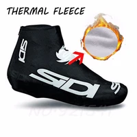 winter thermal fleece men sports cycling shoe cover overshoes bicycle riding equipment calentamiento invernal calzado ciclista