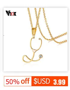 Vnox, гравировка, кулон в виде сердца, сделай сам, ожерелье для женщин, золотой цвет, заказное имя, дата, сделай сам, ювелирное изделие, 20 дюймов, цепочка