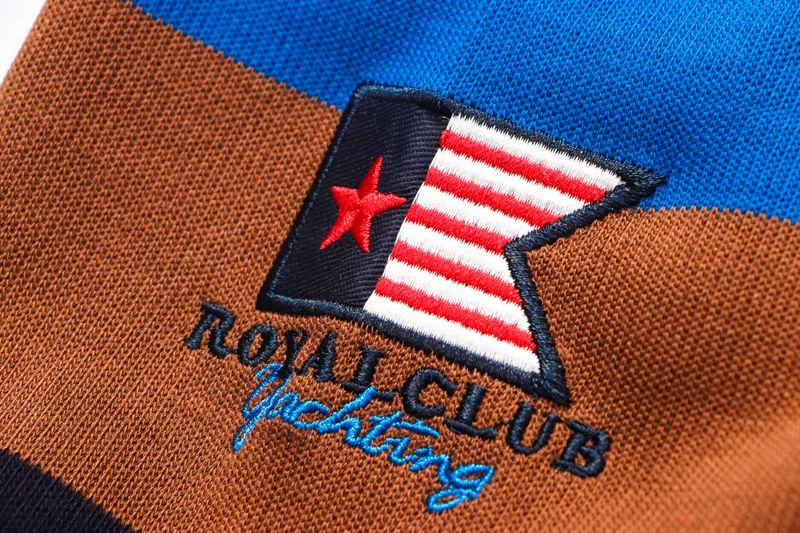 

TACE&SHARK T-Shirt men 2019 new arriva Long sleeve comfort casual high fabric stripe letter pattern clothing free shipping