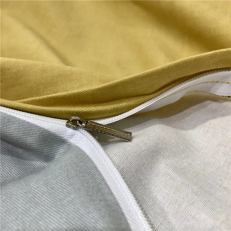 

2020 New Style 4pcs Cotton Sanding Fabric Bedding Set Quilt Cover Queen Size King Size Duvet Cover Set