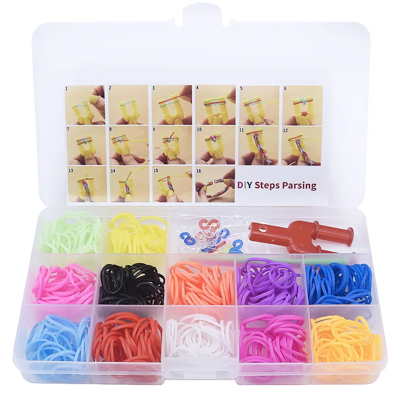 600 _ ткацкие ленты для изготовления плетеных браслетов эластичные резинки волос