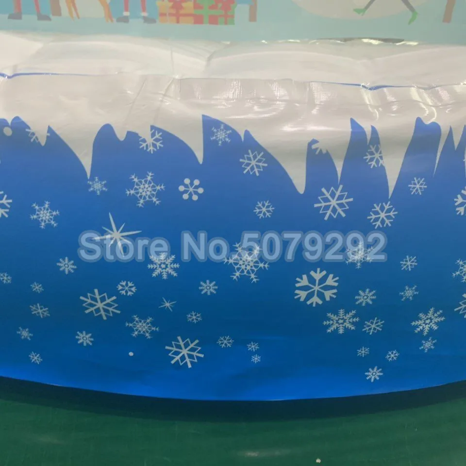 Рождественские надувные снежные глобусы для мероприятий шоу шары магазина