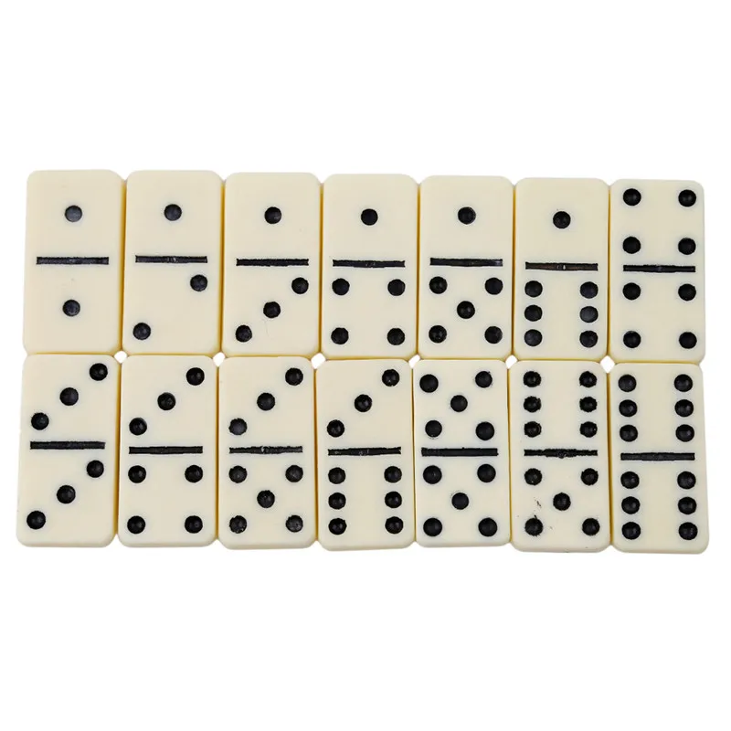 

New Fun Domino Board Standard Games Play Set With Wooden Box Kids Educational Toys Children Adult Party Birthday Gifts