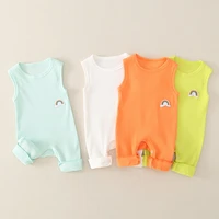baby summer clothes summer jumpsuit summer cotton vest for infants and toddlers baby romper