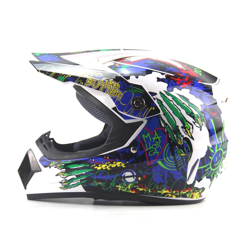 Лидер продаж внедорожные шлемы горные Гонки Горный полный шлем rcycle moto cross casque capacete горные велосипедные шлемы