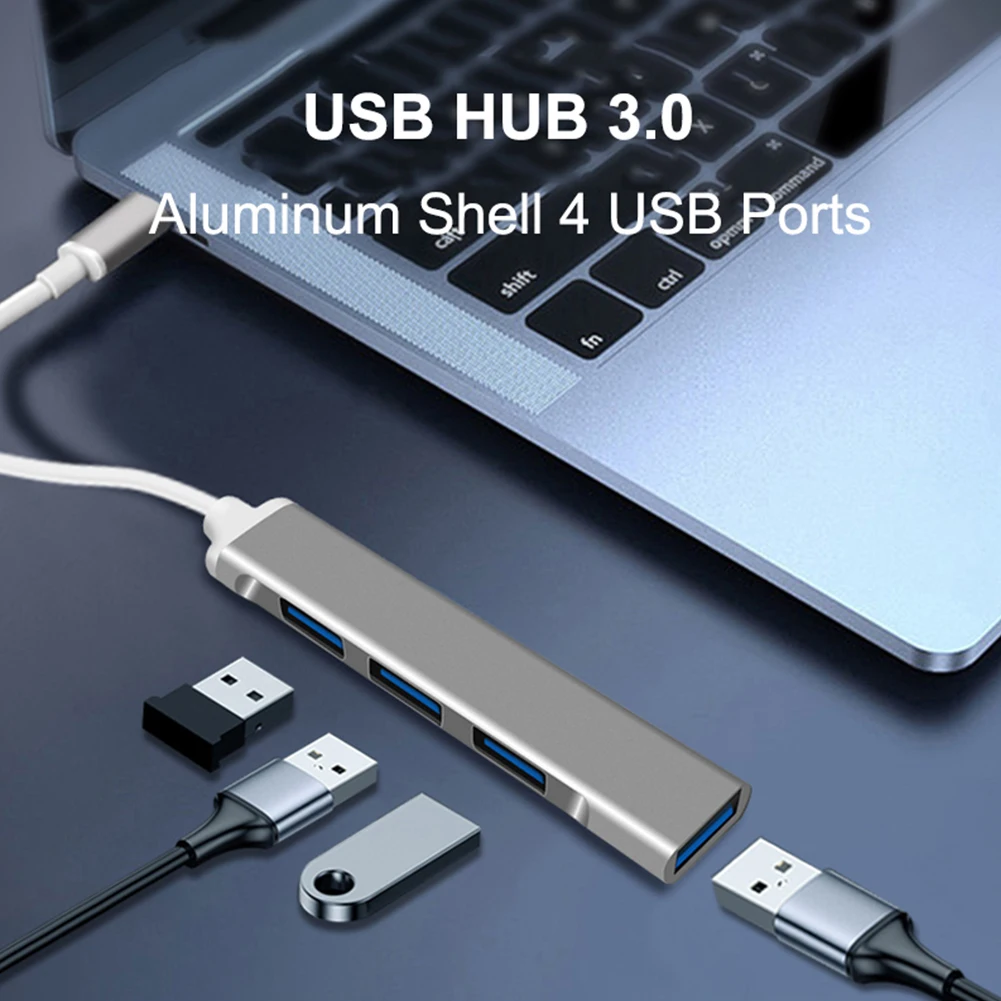 

Портативный USB-разветвитель, 4 порта