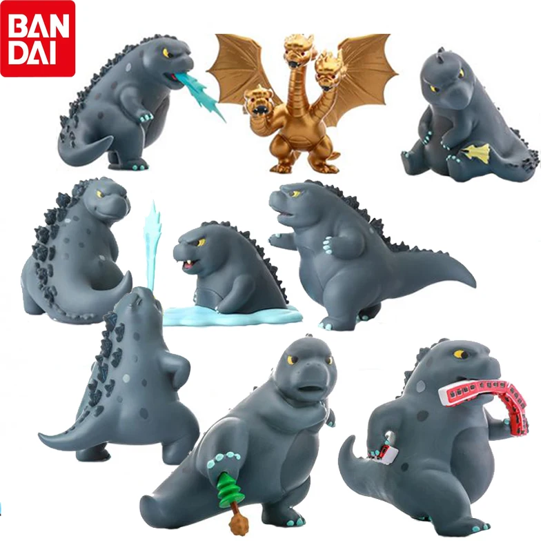 

Фигурка героя мультфильма Годзилла, 12 шт., глухая коробка