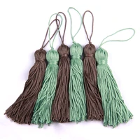 5pcs small tassels fringe curtain tieback pendant diy cord party tassels trim home decor accessories tassels ribbon