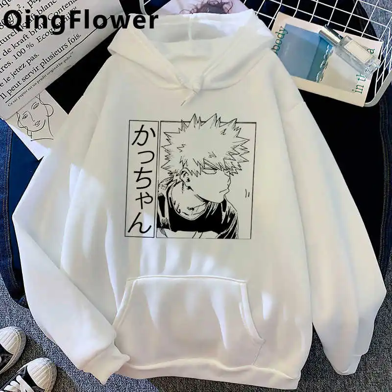 

My Hero Academia Bakugou Boku No Hero Academia hoodies men streetwear printed y2k aesthetic male sweatshirts hoody plus size