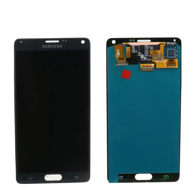Оригинальный ЖК дисплей 5 7 дюйма AMOLED для Samsung Galaxy Note 4 N910 N910F N910C N910A N910H с сенсорным