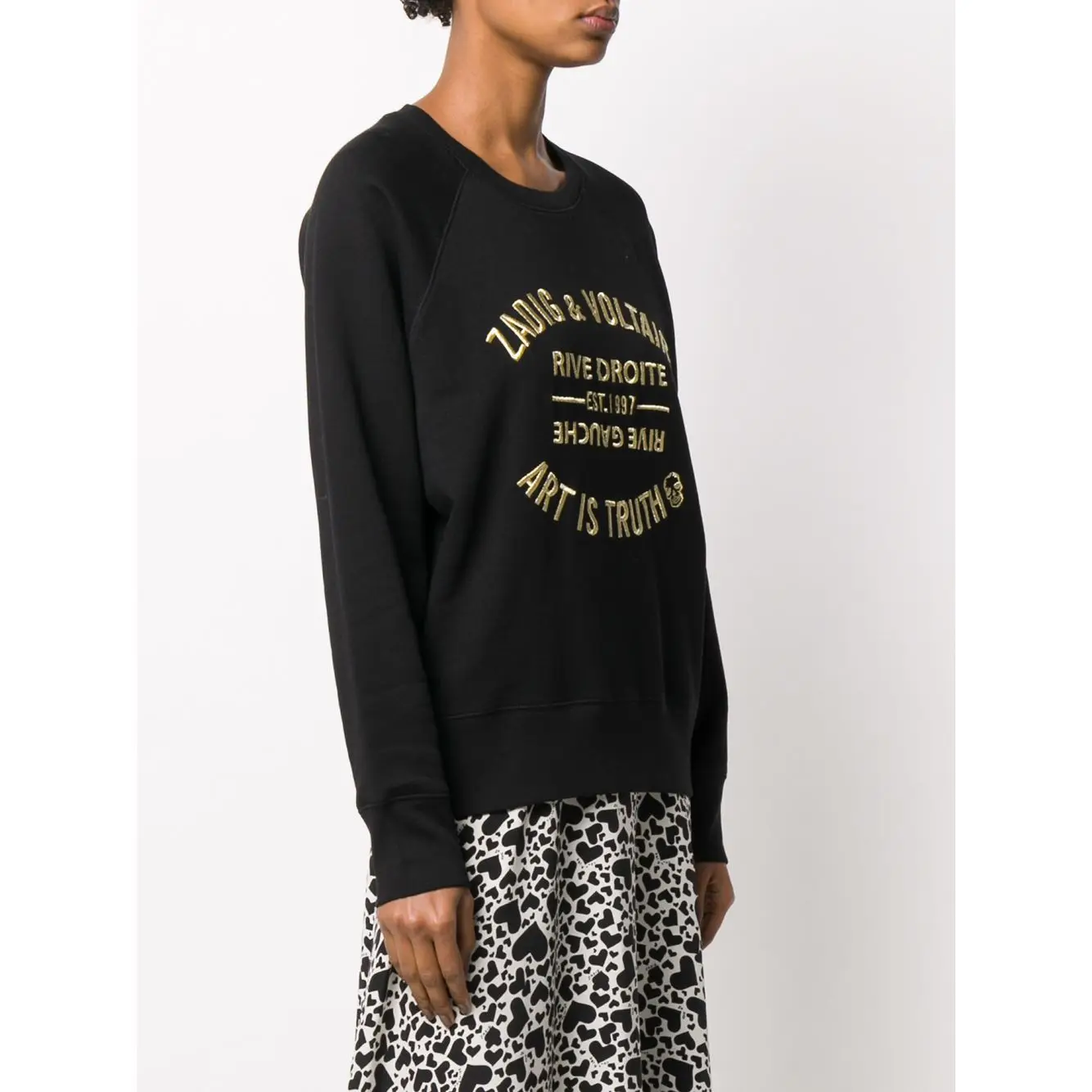 

2021 New Women's Sweatshirt Embroideried Letters 100% Cotton Spring Autumn Long Sleeve Casual Pull Black White Pink Blue Brown