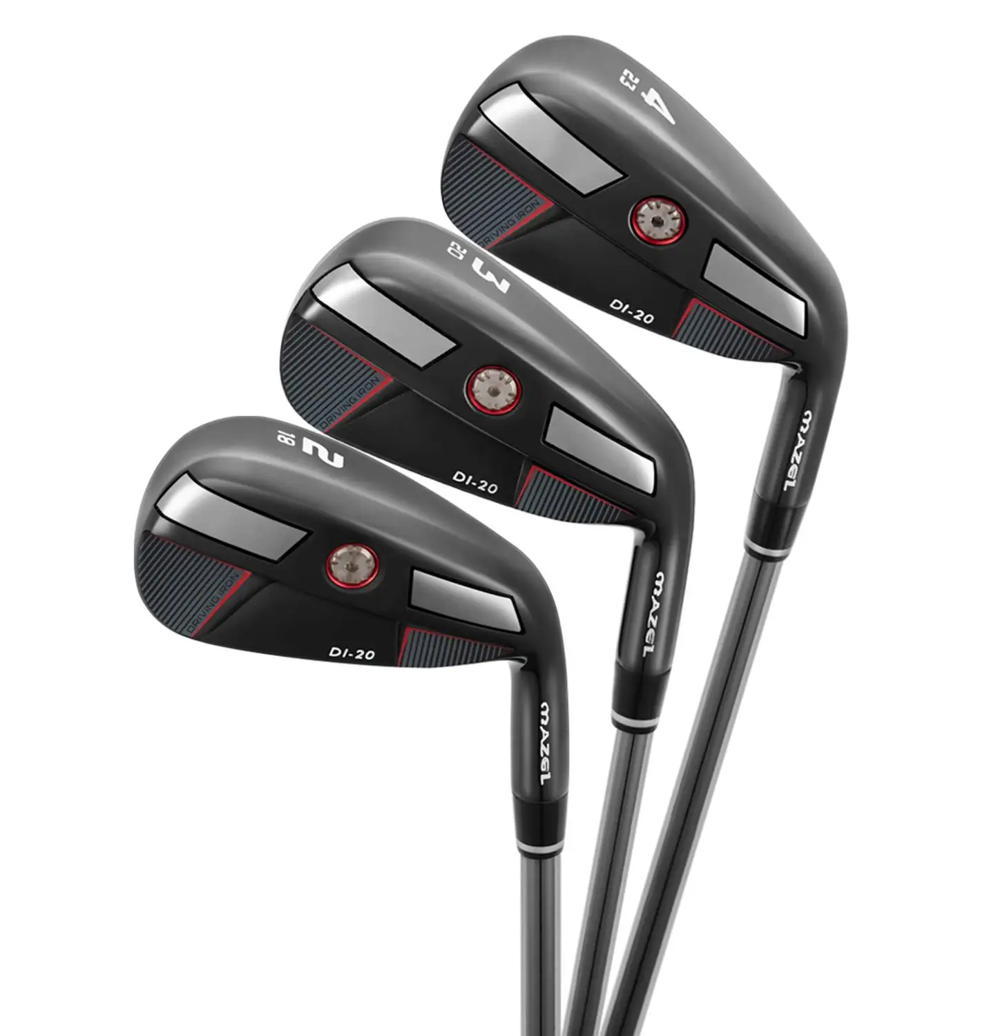 MAZEL Golf Driving Iron Clubs Individual Right-Handed 18/20/23/26/29/32/36/40/44 Degree &2/3/4/5/6/7/8/9/P Iron