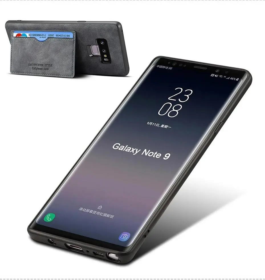 Винтажный держатель для карт, чехол для телефона samsung Note 9 Note 10 pro, подставка-книжка, PU кожаный чехол для samsung S10 E Plus
