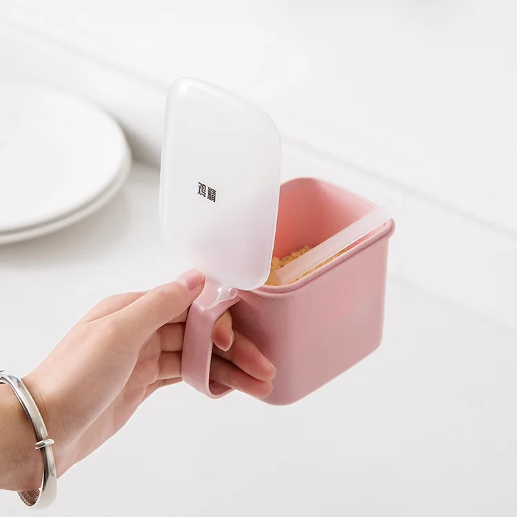 Бытовой горшок для приправ из пшеничного волокна |