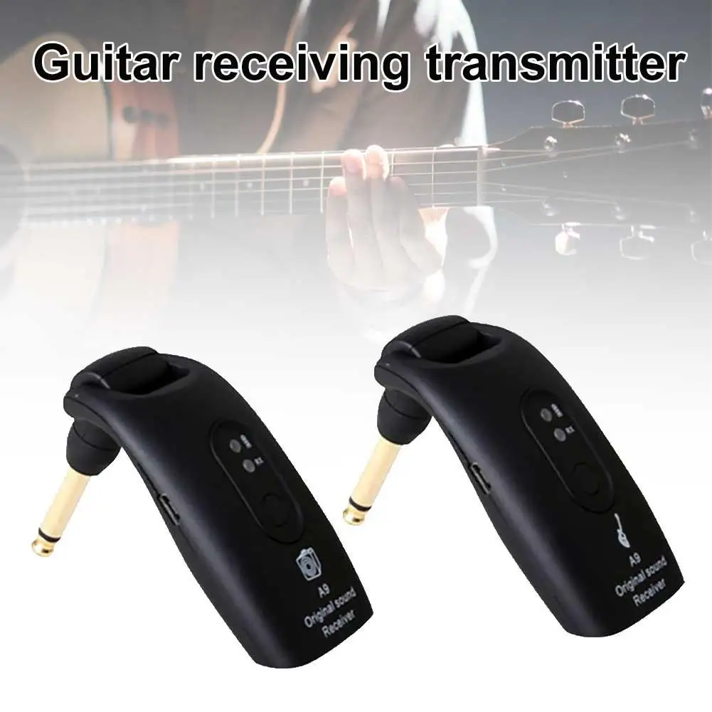 

A9 2.4GHz Wireless Rechargeable Guitar Transmitter Receiver System Accessories
