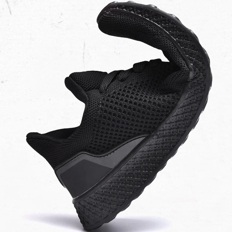 2020 Spring Mesh Men Casual Shoes Lace-up Lightweight Comfortable Breathable Walking Tenis Masculino Men's Sneakers | Обувь