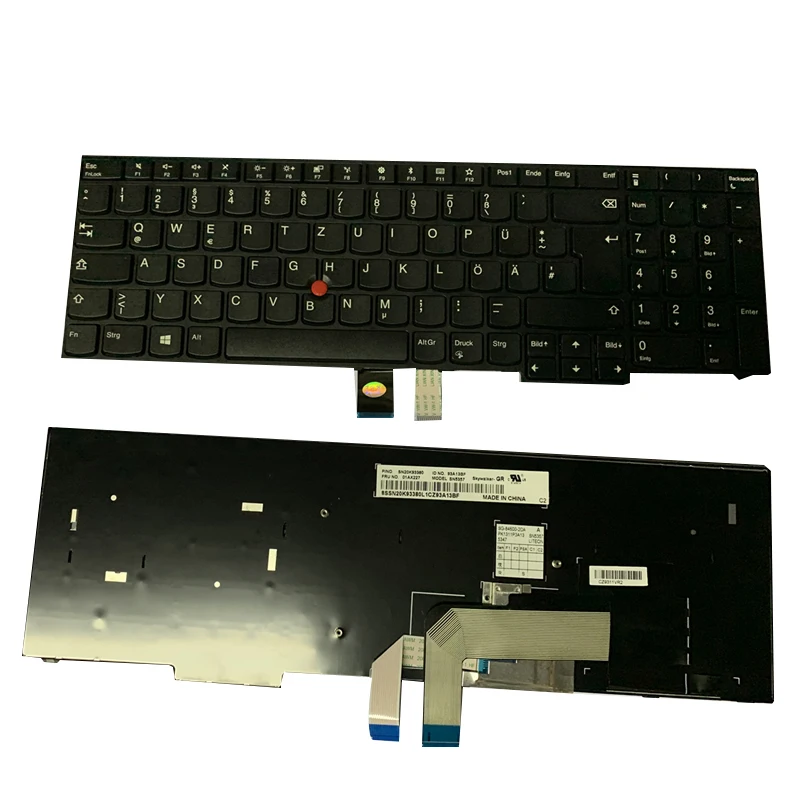 Новая клавиатура для ноутбука Lenovo Thinkpad E570 E575 E570C US/FR/GR/IT/RU/SP/TR/UK | Компьютеры и офис