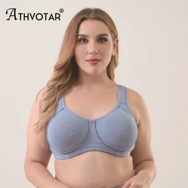 

ATHVOTAR Women Underwire Push Up Bras Simple Brassiere Sexy Lingerie Underwear Ultra-Thin Bra C E F Cup