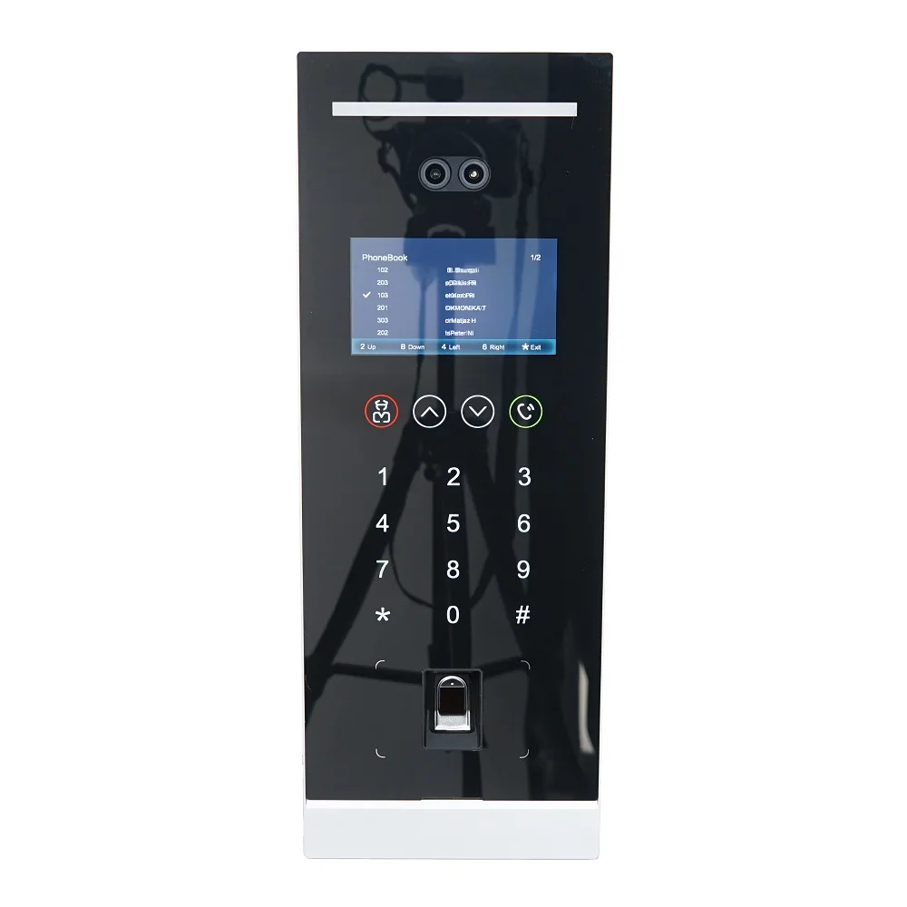 Скидка DH логотип квартиры IP видео-домофон VTO6541H цифровой Распознавание лиц на открытом воздухе, видео-дверной звонок, квартиры SIP дверной Звонок