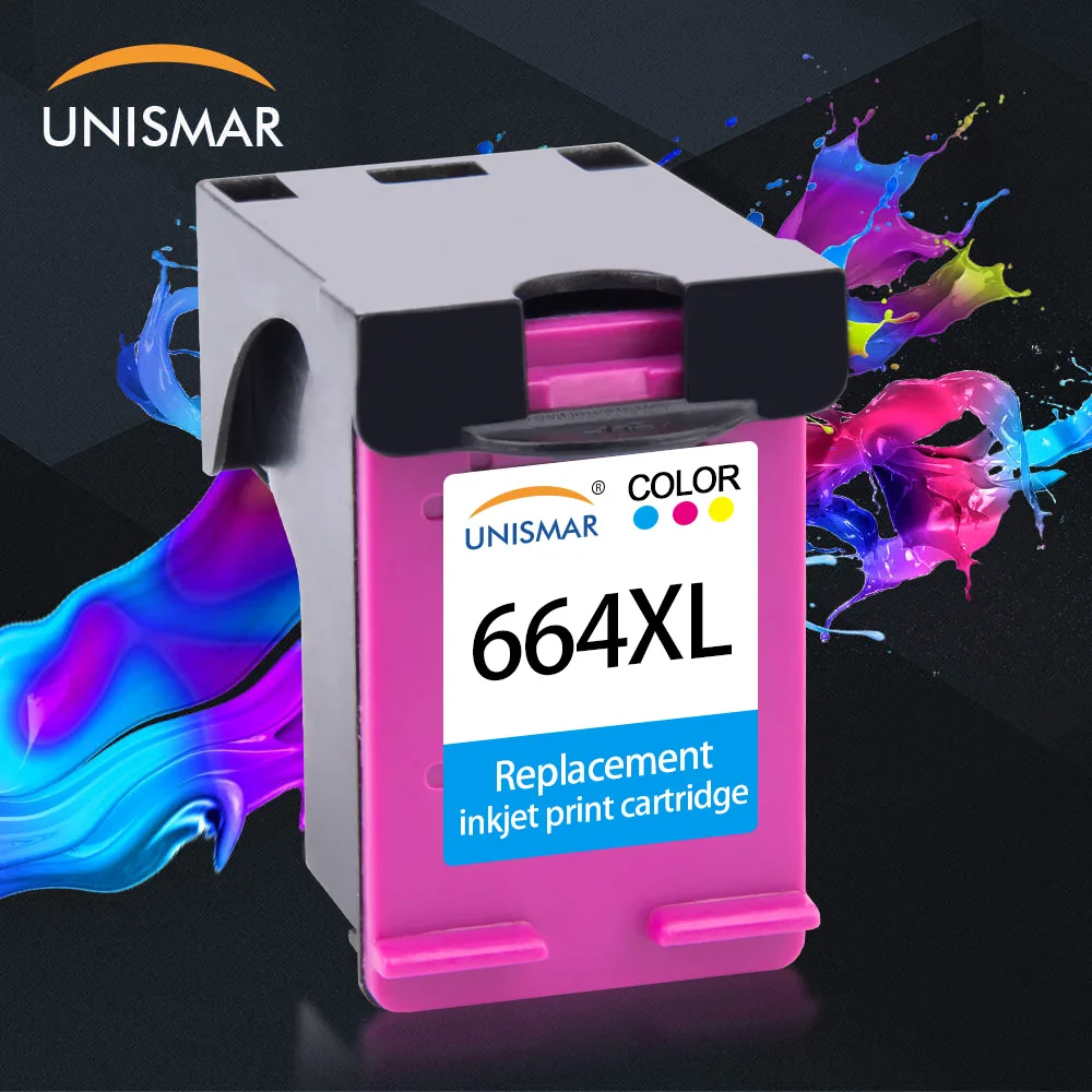Unisamr чернильные картриджи 664XL совместимы с HP 664 XL DeskJet 1115 2135 3635 1118 2138 3636 3638 4536 4676