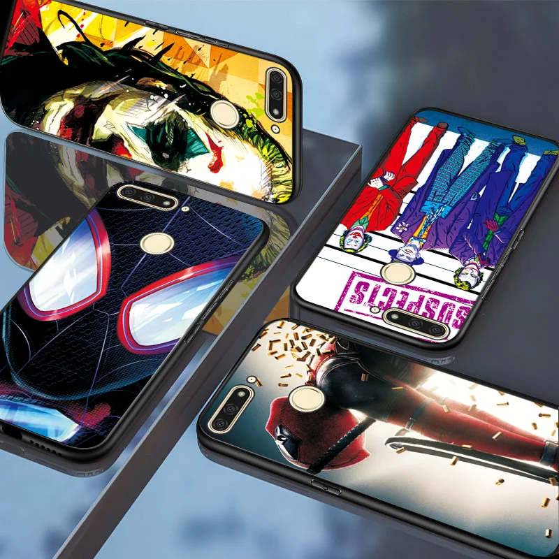 Venom Joker черный ТПУ для huawei Honor 7A Pro Чехол для телефона s для huawei Honor 7C чехол Y6 Prime Лидер продаж бампер Железный человек