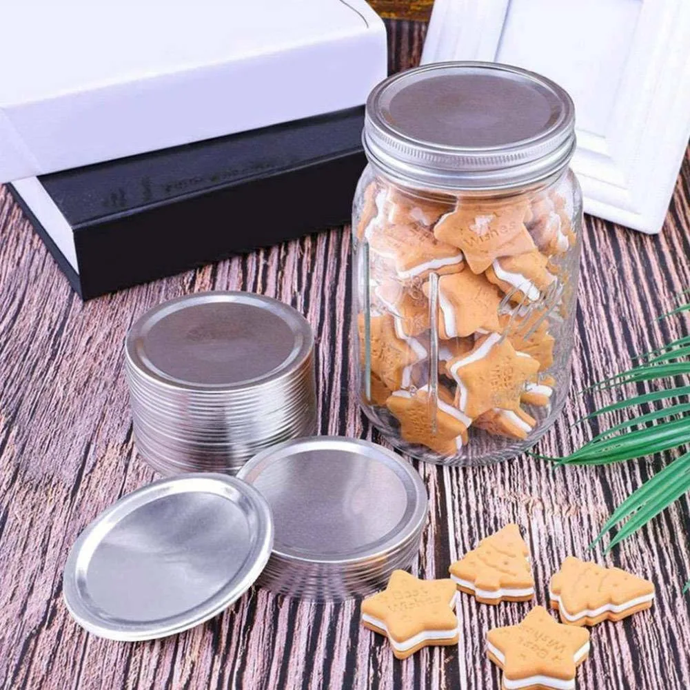 

20Pcs Replacement Canned Bottle Inner Cover Seal Lids Fit For -Kilner -Mason Ball Jars For Home Kitchen Canning Tool