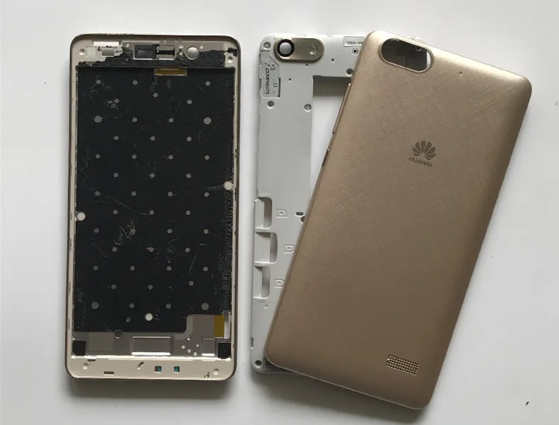 Для huawei Honor enjoy 4C CHM-TL00 UL00 задняя крышка + передняя рамка средняя батарейного отсека
