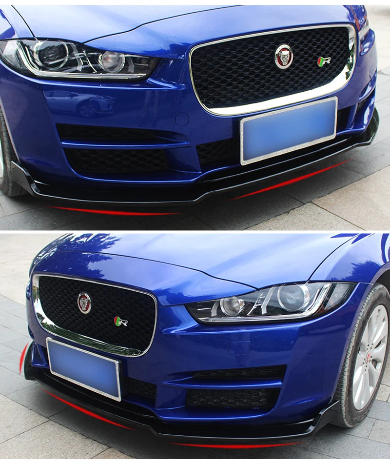 Для Jaguar XE/XEL Задний Спойлер ABS задний передний бампер диффузор защитные бамперы